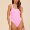 Women Surf Gypsy Bottoms | Gypsy Pink Standard Tank One Piece Swimsuit