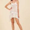 Women Surf Gypsy Bottoms | White Box Eyelet Dress